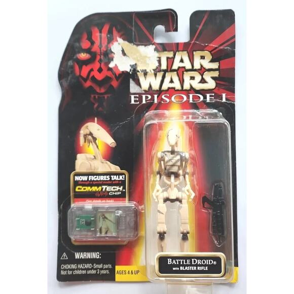Hasbro Star Wars Episode 1 - Battle Droid Blaster Damage Action Figure SW6 - Picture 1 of 4